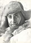 Фотография военнослужащего Красной Армии в подшлемнике зимнем шерстяном