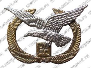 Эмблема на берет воздушно-десантных частей ― Сержант