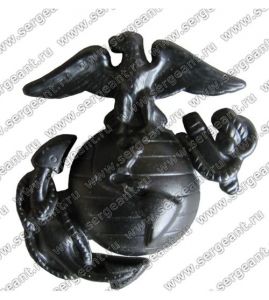 Эмблема на кепи морской пехоты ― Сержант