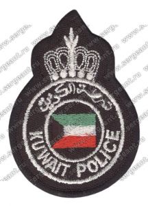 Эмблема на головной убор полиции ― Сержант