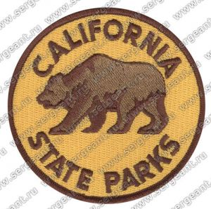 Нашивка отдела полиции по охране городских парков и достопримечательностей штата Калифорния ― Sergeant Online Store