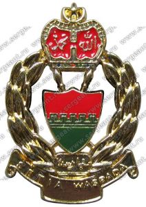 Знак пехотного полка «Rejimen Sempadan» ― Сержант