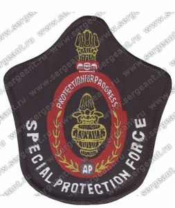 Нашивка подразделений охраны важных государственных объектов в штате Андхра-Прадеш ― Sergeant Online Store