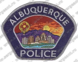 Нашивка полиции города Альбукерке ― Sergeant Online Store