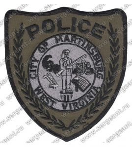 Нашивка полиции города Мартинсберг ― Sergeant Online Store