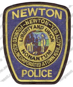 Нашивка полиции города Ньютон ― Sergeant Online Store