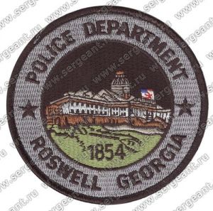Нашивка полиции города Розуэл ― Sergeant Online Store