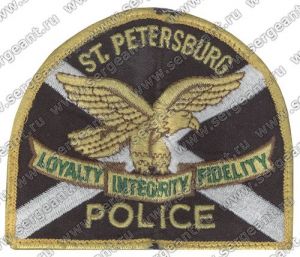 Нашивка полиции города Сент-Питерберг ― Сержант