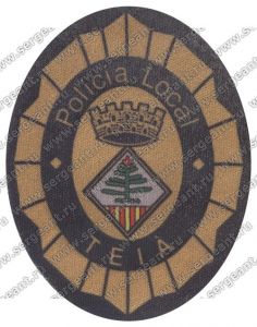 Нашивка полиции города Теиа ― Sergeant Online Store