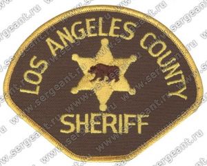 Нашивка полиции округа Лос-Анджелес ― Sergeant Online Store