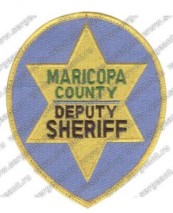 Нашивка полиции округа Марикопа ― Sergeant Online Store