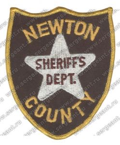 Нашивка полиции округа Ньютон ― Sergeant Online Store