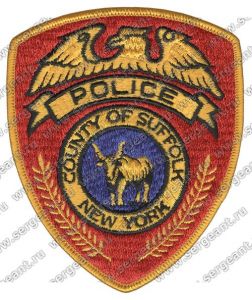 Нашивка полиции округа Саффолк ― Sergeant Online Store