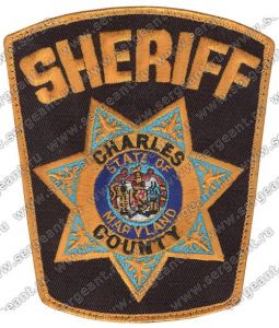 Нашивка полиции округа Чарльз ― Sergeant Online Store