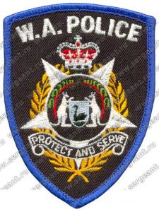 Нашивка полиции штата Западная Австралия ― Сержант