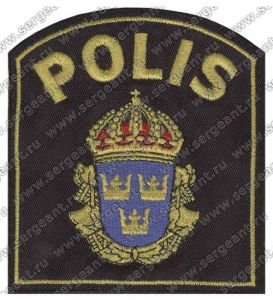Нашивка полиции ― Sergeant Online Store