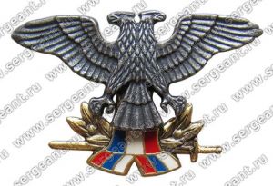 Кокарда рядового состава ВВС ― Сержант