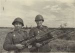 Фотография снайперов 30-го гвардейского стрелкового полка