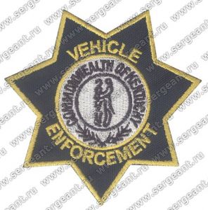Нашивка отдела полиции по контролю за транспортными средствами штата Кентукки ― Sergeant Online Store