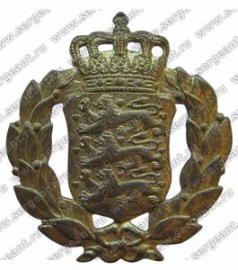 Эмблема на головной убор высших офицеров сухопутных войск ― Сержант