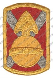 Нашивка 107-й артиллерийской бригады ― Сержант