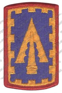 Нашивка 108-й бригады противовоздушной обороны ― Сержант