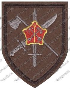 Нашивка 30-го инженерно-саперного полка ― Сержант
