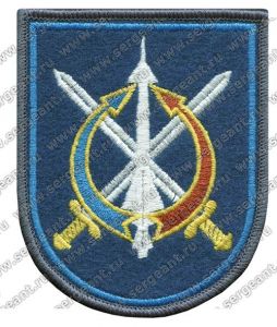Нашивка 4-й бригады воздушно-космической обороны ― Сержант