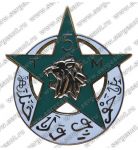 Знак 5-го пехотного (тиральерского марокканского) полка