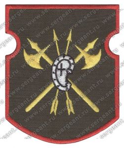 Нашивка 514-го батальона боевого обеспечения ― Сержант