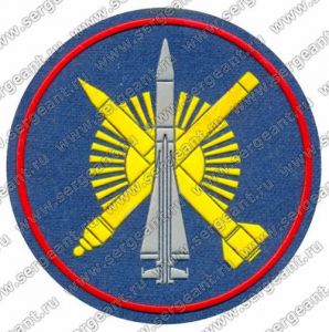 Нашивка 589-го зенитного ракетного полка ― Сержант