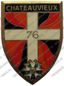 Знак 76-го пехотного полка ― Сержант