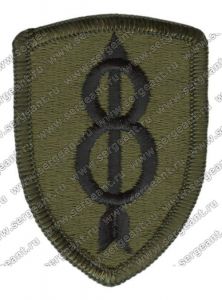 Нашивка 8-й пехотной дивизии ― Сержант