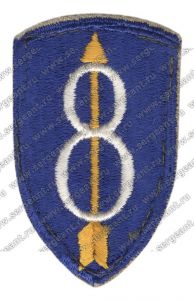Нашивка 8-й пехотной дивизии ― Сержант